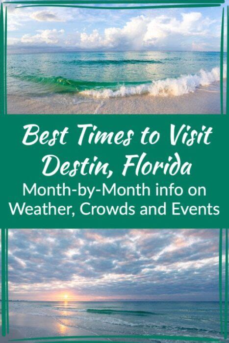 monthly weather in destin fl